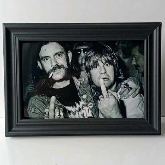 Lemmy Kilmister Ozzy Osbourne music  70s 80s rocknroll Black Sabbath Motorhead - Picture 5 of 5